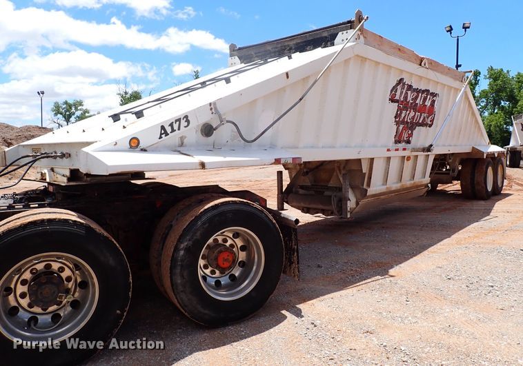 2012 CTS BDT-40  bottom dump trailer - MF9486