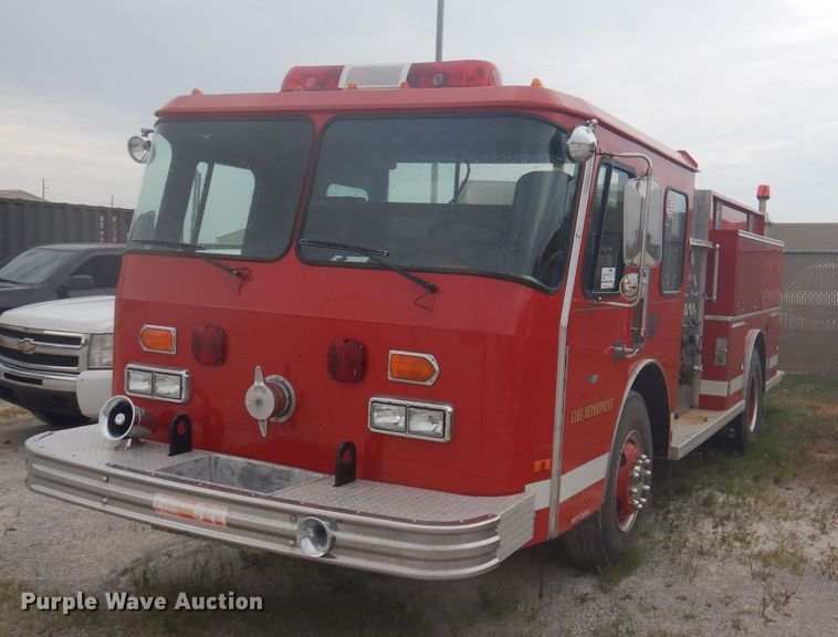 1986 Federal Motors  pumper fire truck - DJ3841
