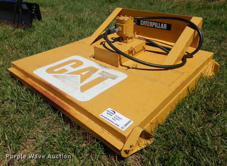 Shop built  60"W skid steer rotary mower - DN0426