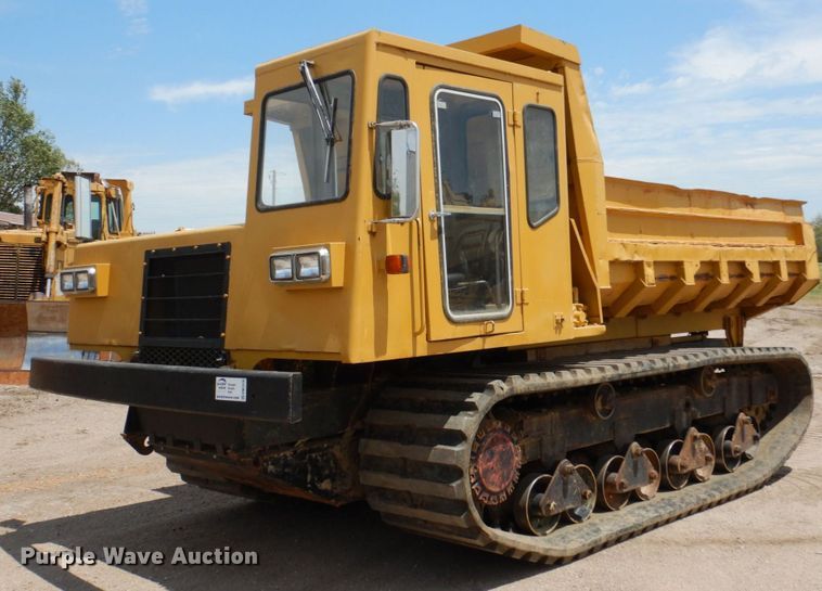 2002 Morooka MST2200 track carrier with dump bed - DM2316