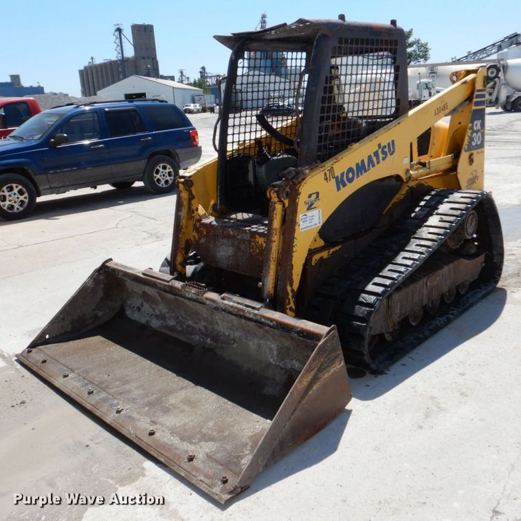 2007 Komatsu CK30-1  tracked skid steer loader - DM2346
