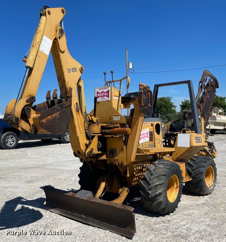 1996 Case 560  trencher - LF9109