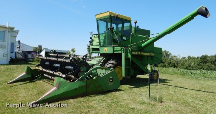 1975 John Deere 4400  combine - DK2012