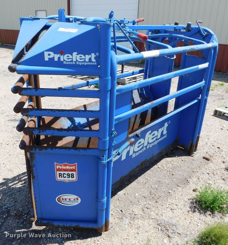 Priefert RC98  roping chute - GP9570