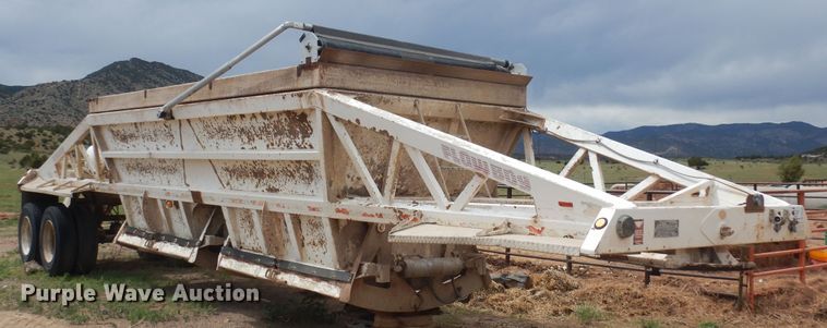 2002 Flowboy BD24  bottom dump trailer - DR1233