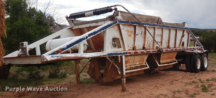 1985 Spartan 301-B  bottom dump trailer - DR1235