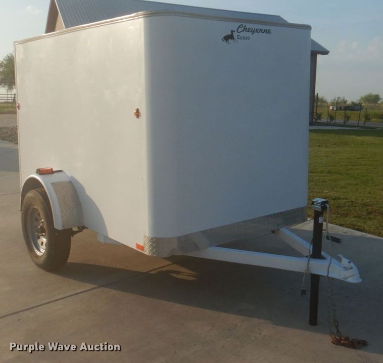 2017 C&M  enclosed cargo trailer - MK9586