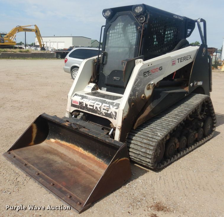 2011 Terex PT100G  tracked skid steer loader - DN0467