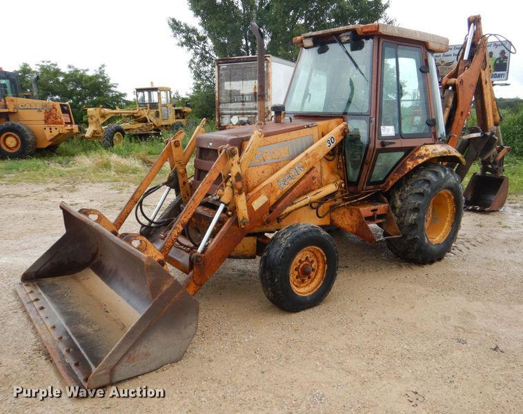 1988 Case 580K  backhoe - DS8112