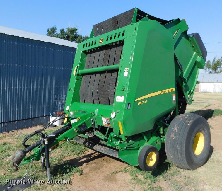 2019 John Deere 560M  round baler - DJ7675