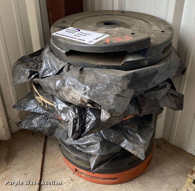 (10) 19&quot; diameter split dual pipe wipers - DK6349