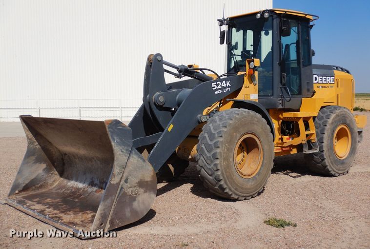 2012 John Deere 524K  high lift wheel loader - DR1289