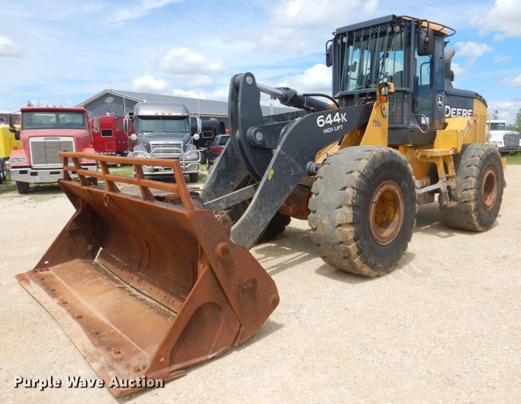 2011 John Deere 644K  high lift wheel loader - DS8126