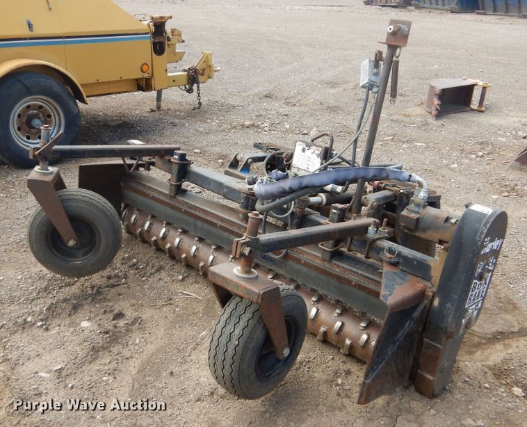 Harley S-6  skid steer box rake - JC9779