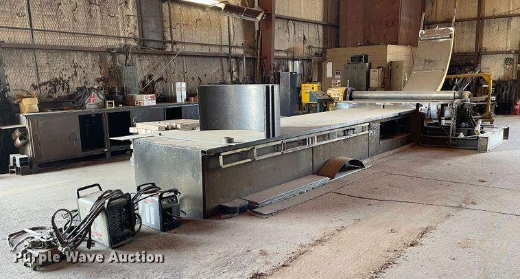 Webb R3L-8008  plate bending roll - LP9484