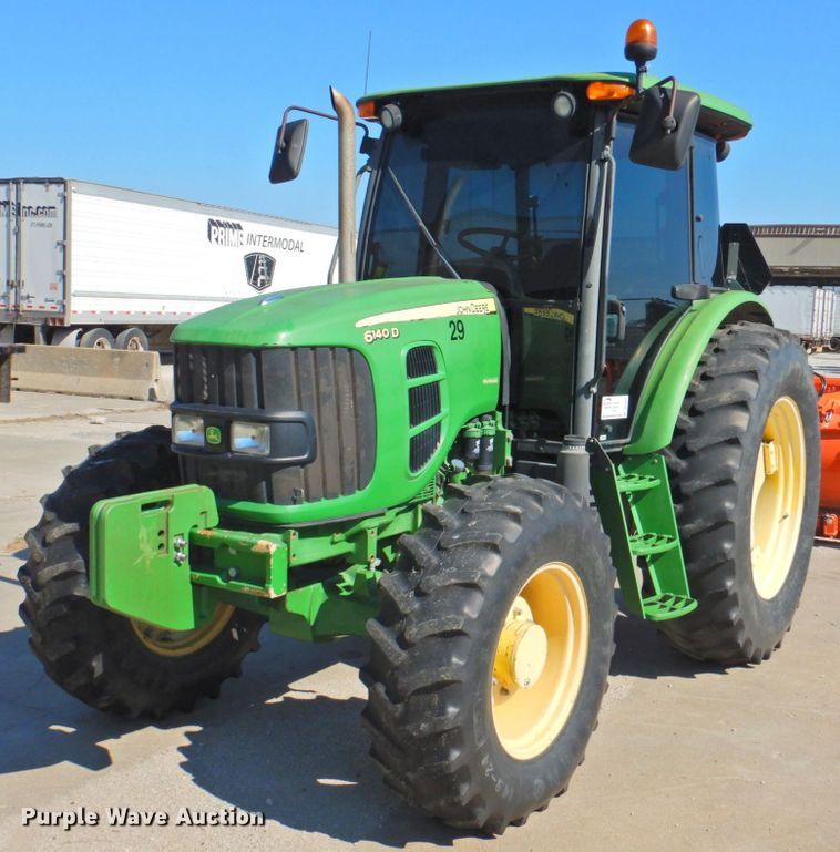 2009 John Deere 6140D  MFWD tractor - DP4681