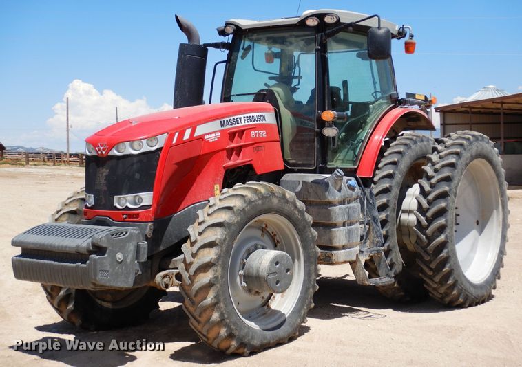 2015 Massey Ferguson 8732  MFWD tractor - LT9911