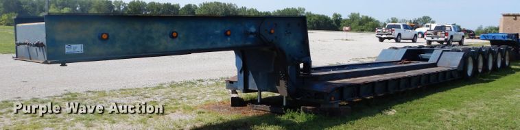 1976 Hyster  lowboy equipment trailer - DP4262