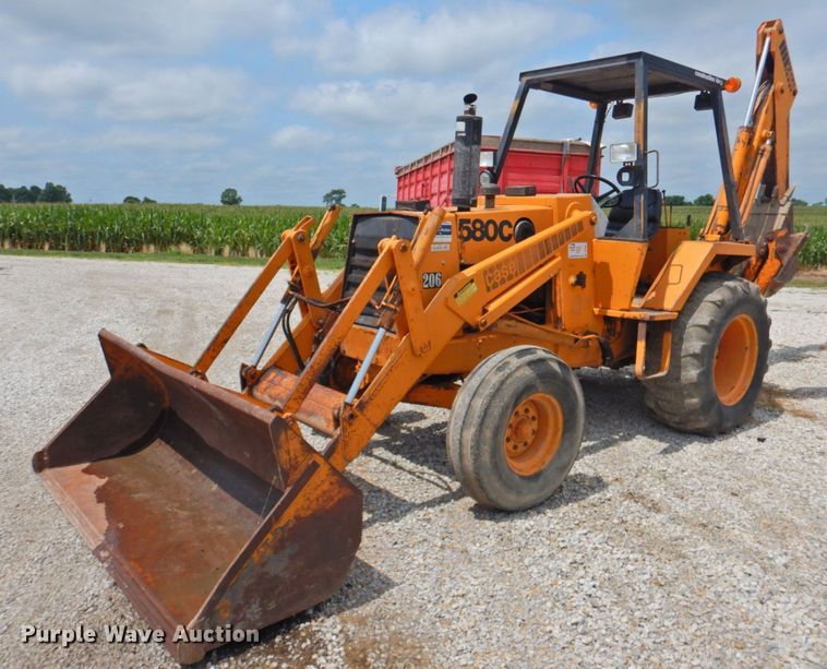 1978 Case 580C  backhoe - DP4821