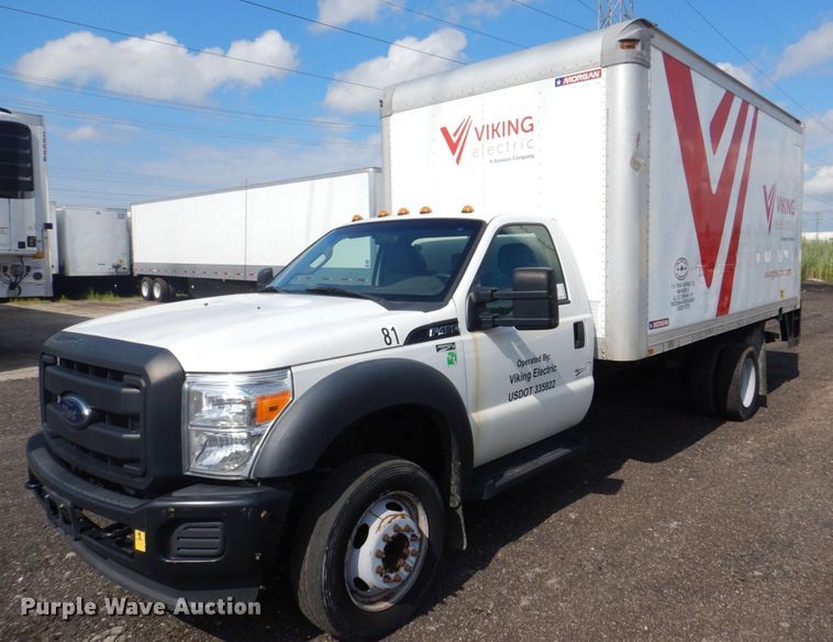 2012 Ford F450 Super Duty  box truck - DS8142