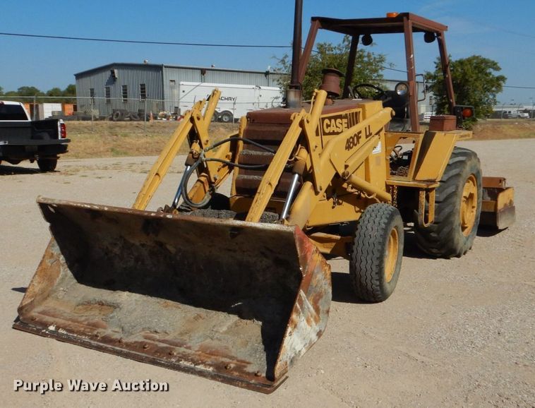 1991 Case 480F  landscape tractor - DO1517