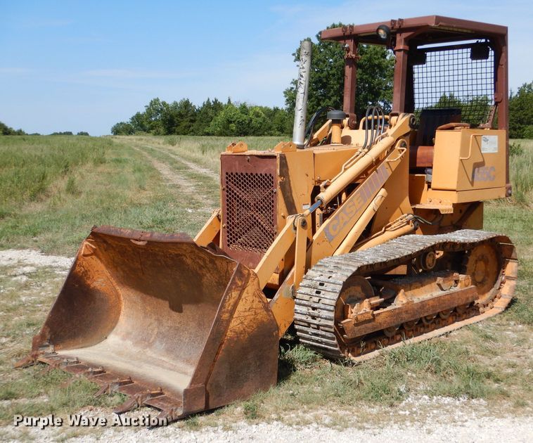 1989 Case 455C  track loader - LB9782