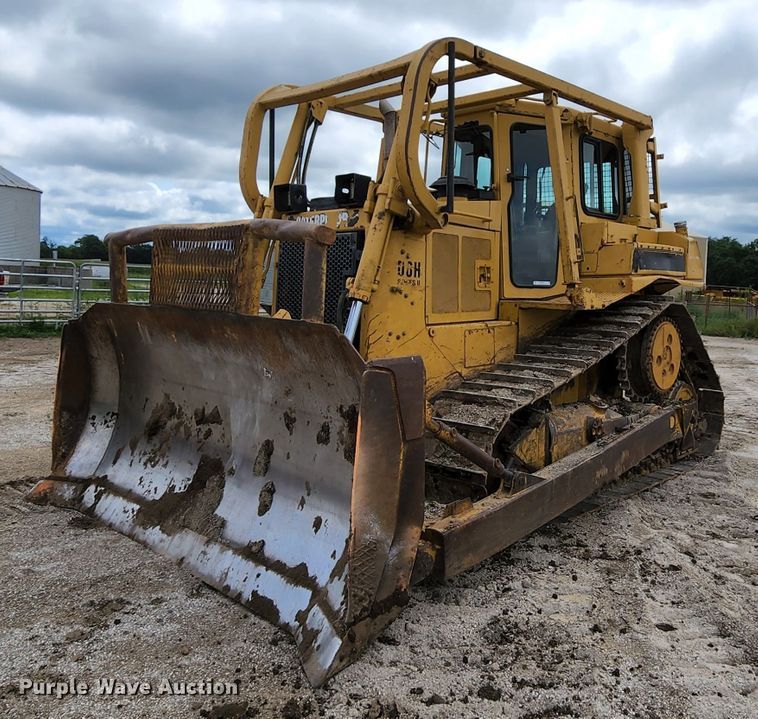 1991 Caterpillar D6H  dozer - MK9100