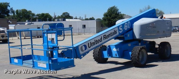 2008 Genie S-60  boom lift - DQ7214