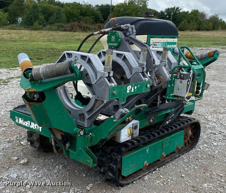 McElroy TracStar PitBull 412  pipe fusion machine - JW9447