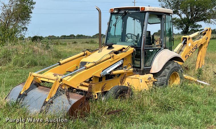 1998 New Holland 555E  backhoe - JX9482