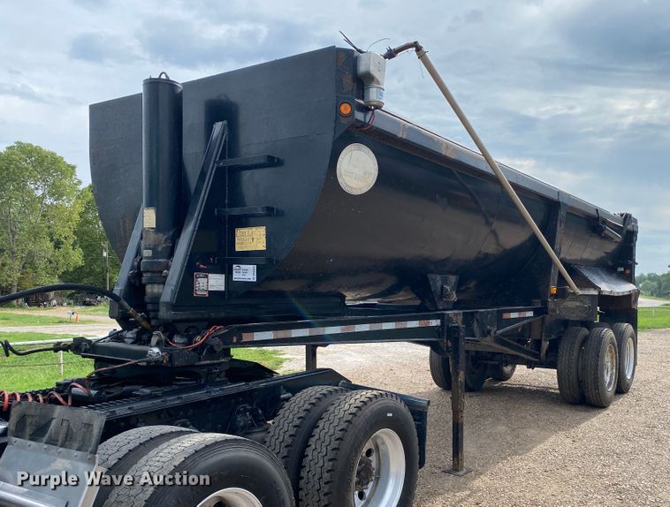 2009 Construction Trailer Specialist HRD-26 QF  end dump trailer - DK6443