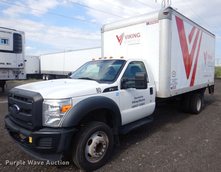 2012 Ford F450 Super Duty XL  box truck - DS8141