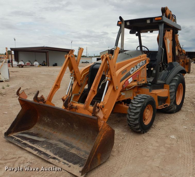 2011 Case 580N  backhoe - DJ8990