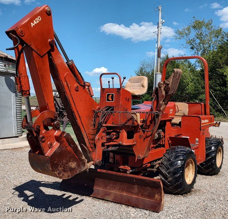 1986 Ditch Witch 4010DD  bucket wheel trencher - LK9828