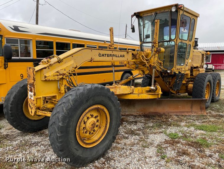 1977 Caterpillar 12G  motor grader - MR9290