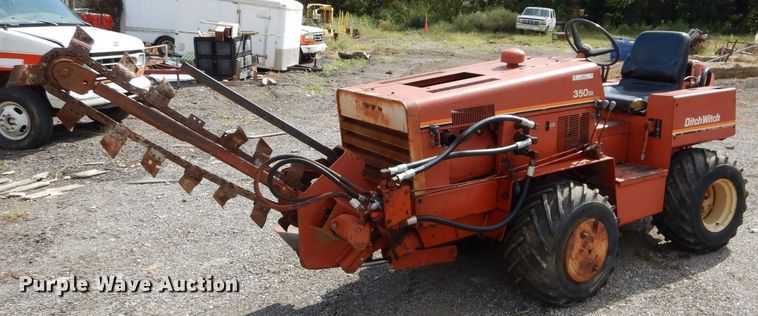 1988 Ditch Witch 350SX  cable plow - JX9112