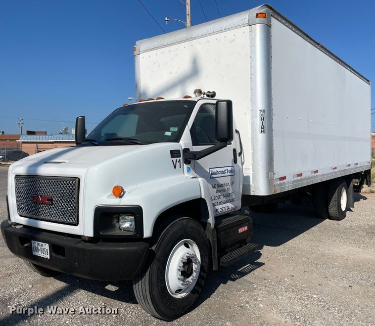 2007 GMC C7500  box truck - MR9356