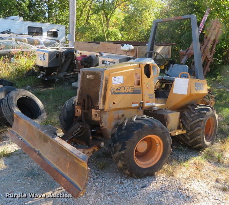 1998 Case 560  trencher - DR0142
