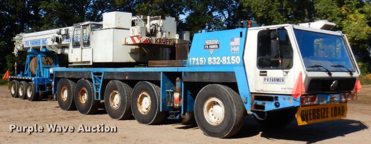 1992 Krupp KMK5110  crane - DR0542