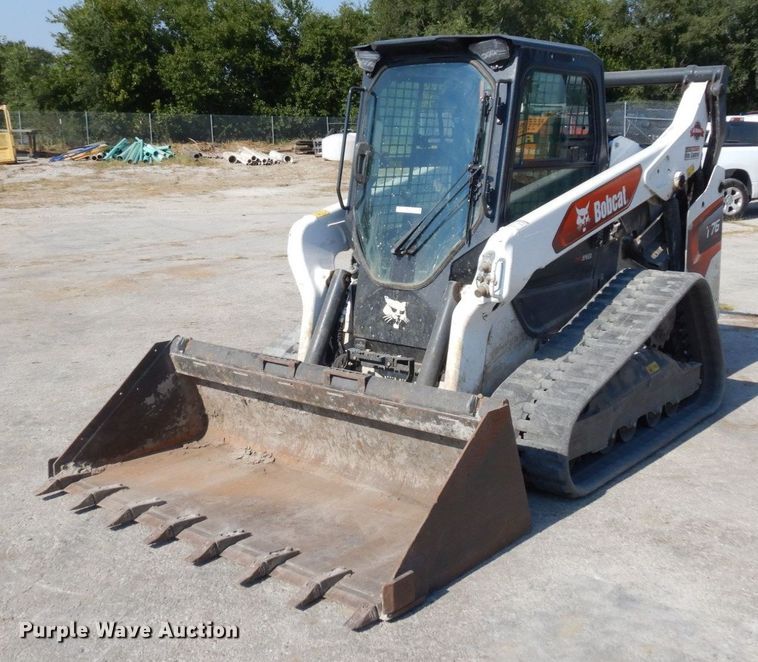 2020 Bobcat T76  tracked skid steer loader - MU9223