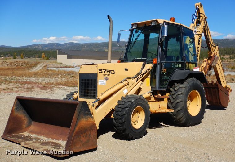 1996 New Holland 575D Turbo  backhoe - DF8111