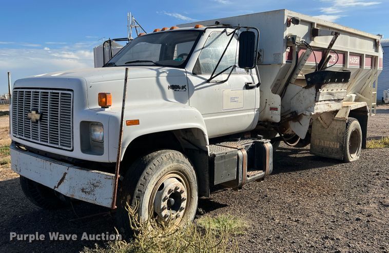 1992 Chevrolet Kodiak C5500  feed mixer truck - DO8745
