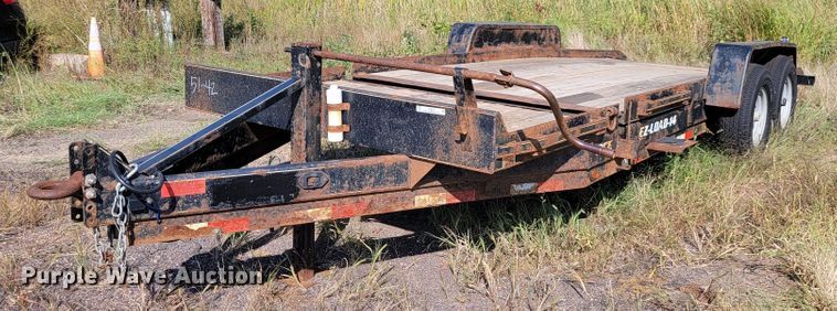 2016 DCT EZ-Load-14  tilt deck equipment trailer - JC9591