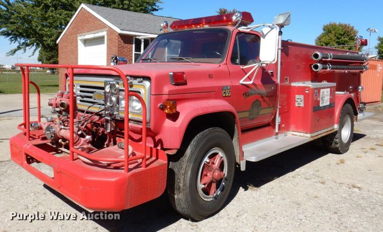1975 Chevrolet C65  pumper fire truck - KF9451