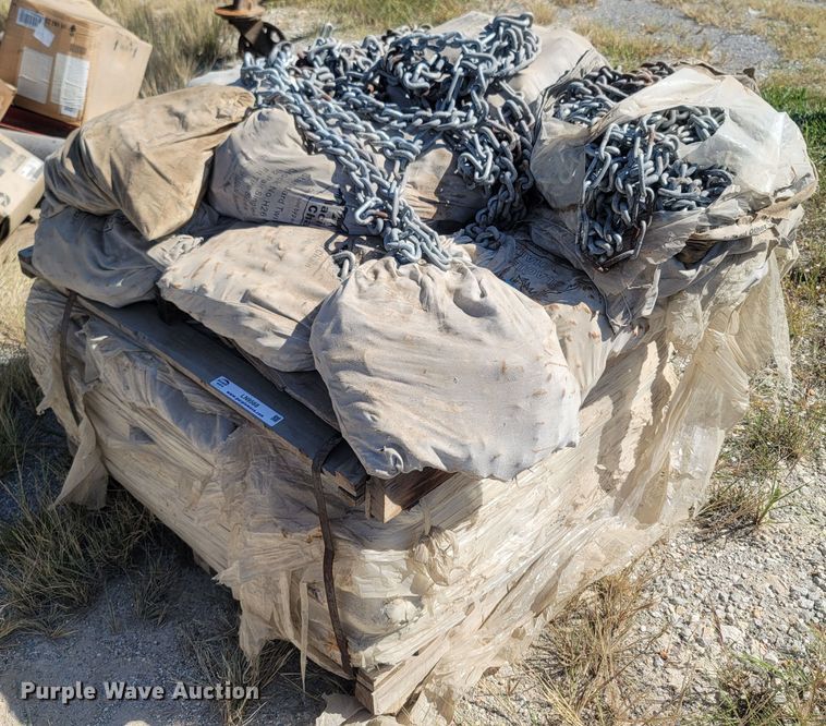 Approximately 50 bags of motor grader tire chains - LN9568