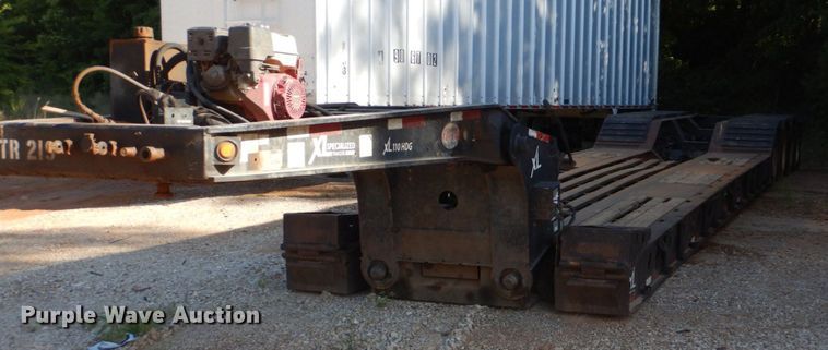 2014 XL Specialized 110HDG lowboy equipment trailer - DK6992