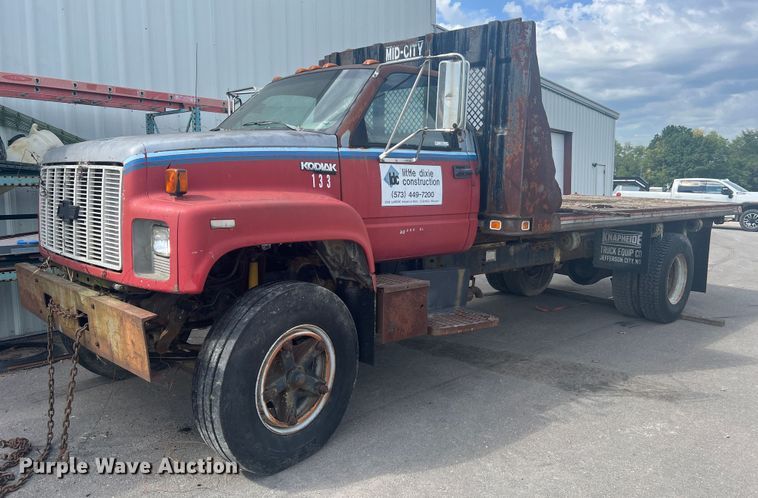 1991 Chevrolet Kodiak  dump flatbed truck - MR9904