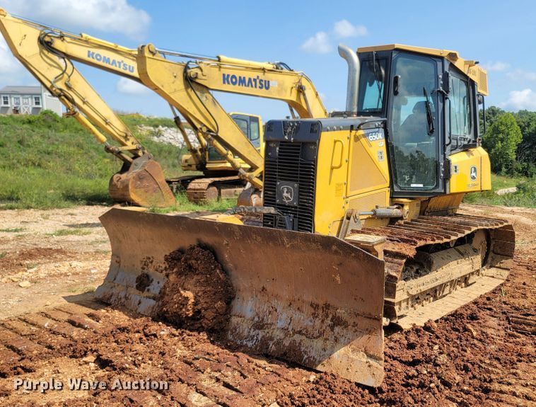 2012 John Deere 650K LGP  dozer - LM9719