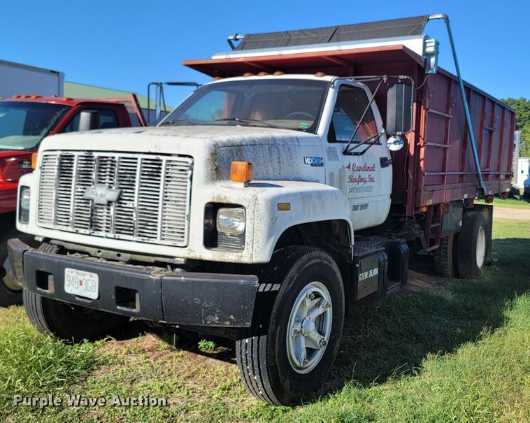 1994 Chevrolet Kodiak  scissor lift dump truck - LN9618