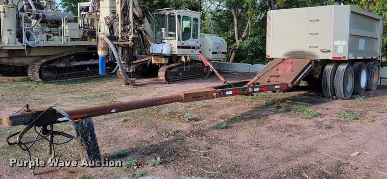 1995 Cornhusker 800R  end dump pup trailer - LO9055